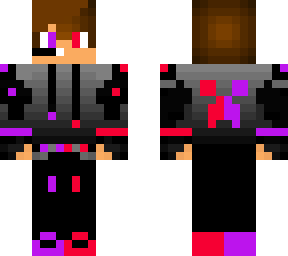 purple and red boy