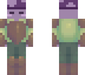 purple mushroom in amor