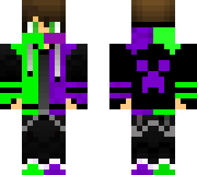 purple plus green buetifull