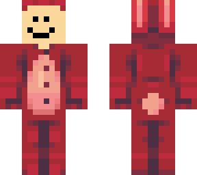 quackity / mcc red rabbits onesie