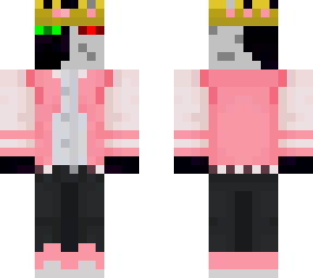 ranboo pink parrots skin!!