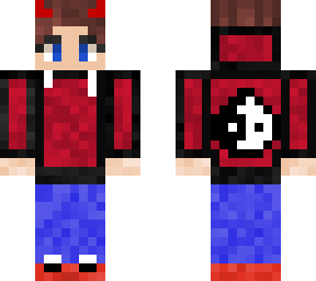 red  hoodie demon