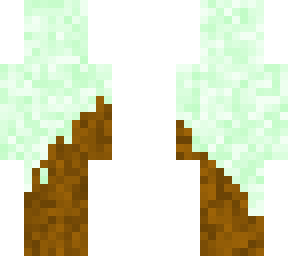 redesigned grass block humanoid