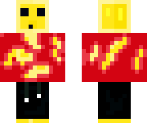 ripped yellow lightning