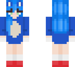sonic girl fixed from the back! for the hive new update:)