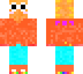 trendy neon axolotl