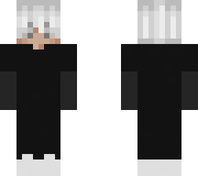 white haired sweaty skin