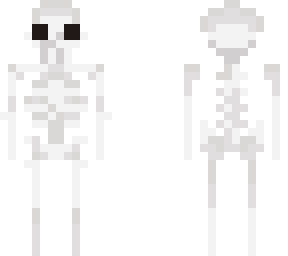 white skeleton