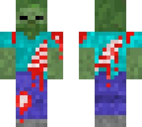 zombie but he got the blood