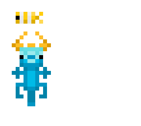 .-+rarest axolotl in minecraft!+-.
