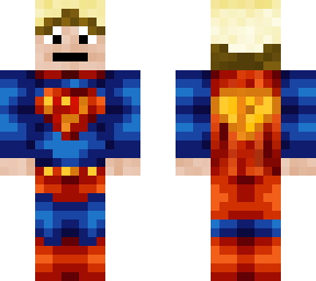 blond superman