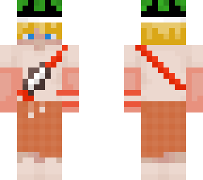 blonde boy with mario shell