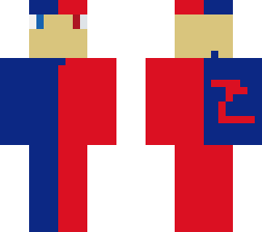blue and red gamer