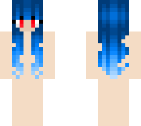 blue hair skin base