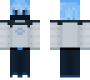 blue man