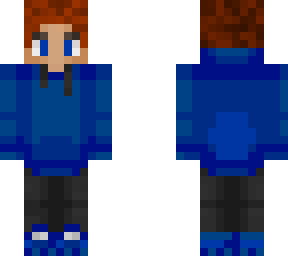 blued (blue purpled)
