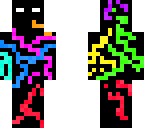 corrupted herobrine (rainbow)