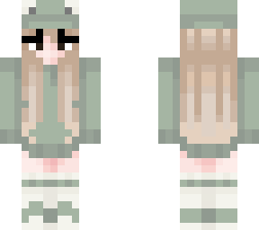 cute frog hooded girl