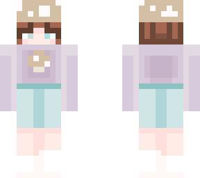 cute purple/brown mushroom aesthetic outfit!