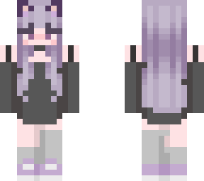 emo cat girl