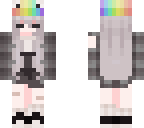 frog girl ( with lgbtqa+ flag frog hoodie)