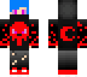 gamer with red fire