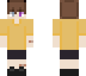 my oc's skin with yellow shirt