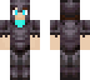 netherite boii (looks like real armor no kidding