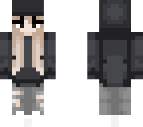 netherite hooded girl