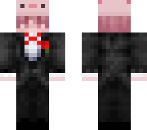 pink axolotl boy with suit