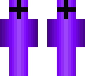 purple and +