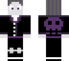 purple skull