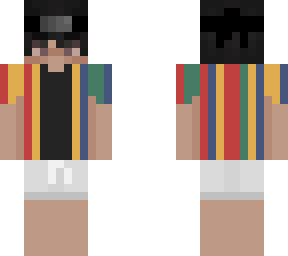 rainbow retro polo :d