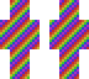 rainbow skin