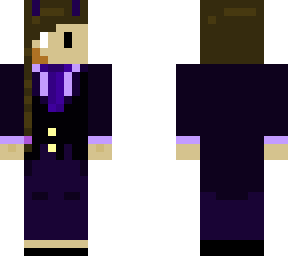 rainbowe mincraft skin (tuxedo variation)