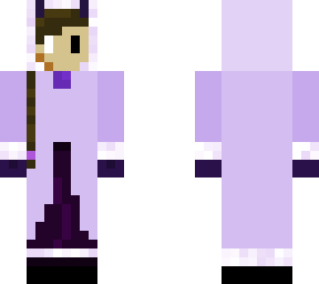 rainbowe mincraft skin (winter variation)