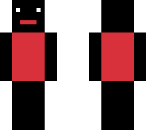 red and black