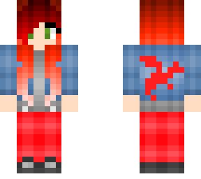 red hair dragon jacket