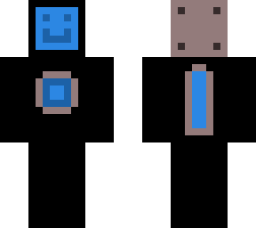 robot skin blue