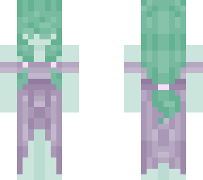 sage ~ lilac dress