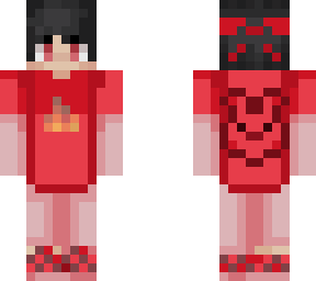 sapnap red rabbits skin!