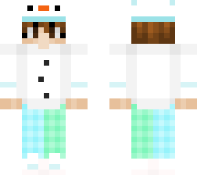 snow man outfit