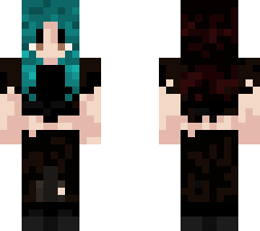 teal hair