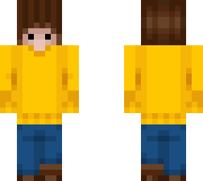 yak with yellow sweater (w/out drawstrings)