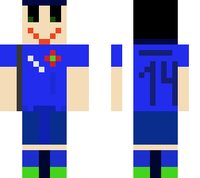 a player of a blue team