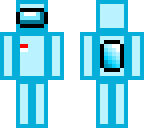 among us cyan - in outer layer