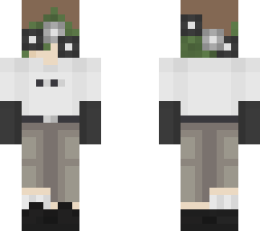 black and white flower boy