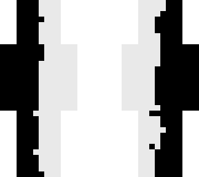 black and white skin without eyes