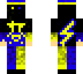 blue and yellow emo