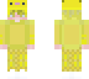 boy yellow axolotl